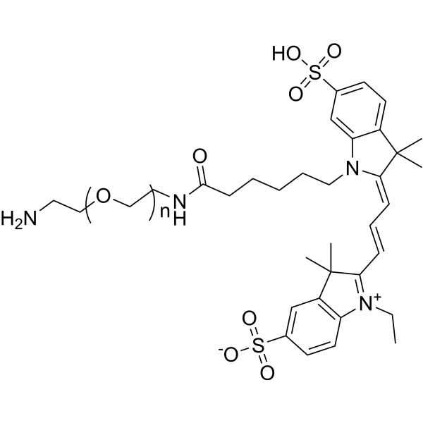 Cy3-PEG-NH2 (MW 3400)